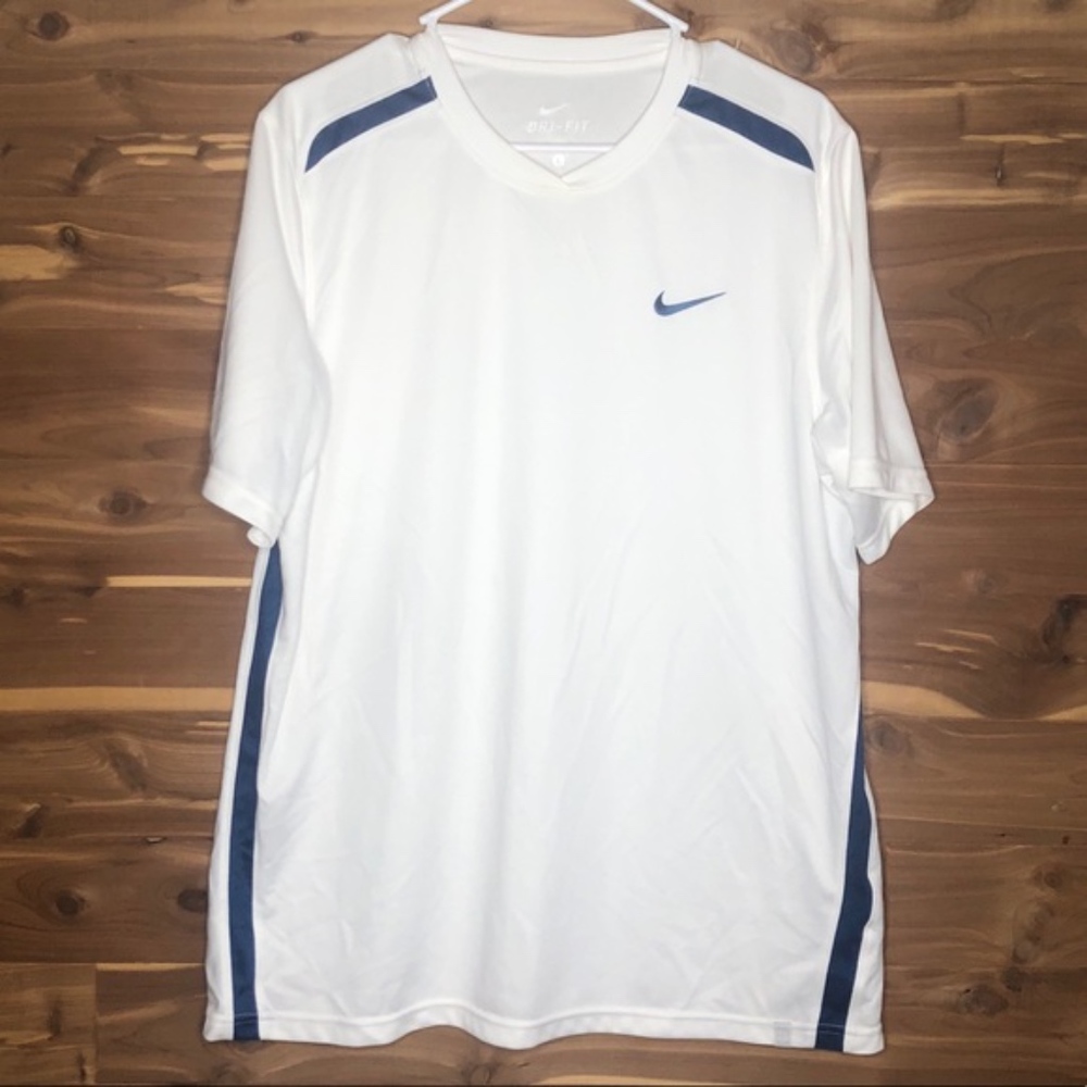 Nike Dri-Fir Shirt White Large